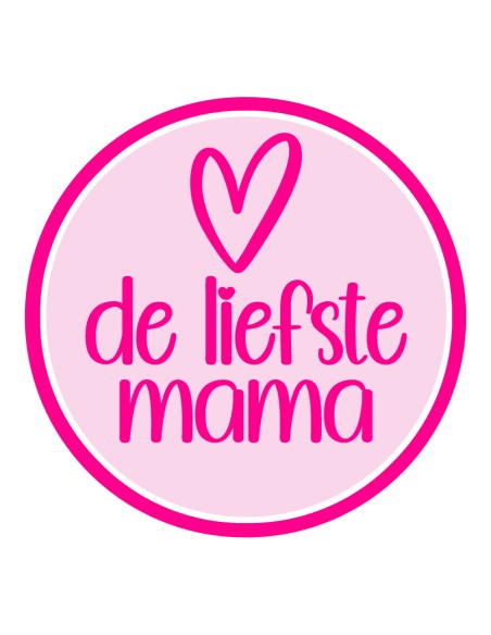 3D Uitsteker op Maat: de Liefste Mama met Stempel