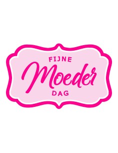 3D Uitsteker op Maat: Fijne Moederdag met Stempel