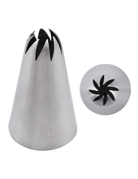 CakeDeco Spuitmondje 1085E Twisted Dropflower