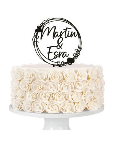 Taarttopper op Maat: Rond met Namen