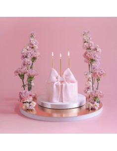 PartyDeco Verjaardag Kaarsen Goud -12st- 2