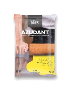 Azucren Vanille Rolfondant Geel -250gr-