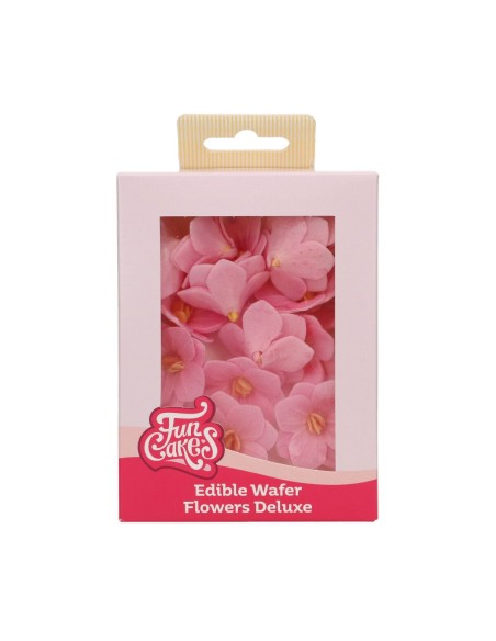 FunCakes Ouwel Bloemen Hortensia Roze Klein -18st-