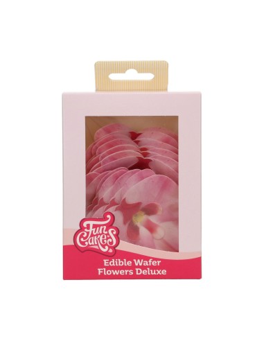 FunCakes Ouwel Bloemen Orchidee Roze Medium -10st-
