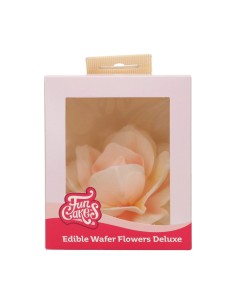 FunCakes Ouwel Bloemen Rose Pastella Geel/Oranje Ombre -1st-