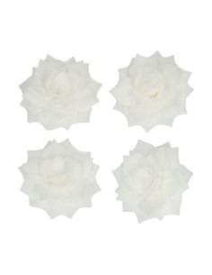 FunCakes Ouwel Bloemen Rose Rosalia Wit Medium -15st- 2