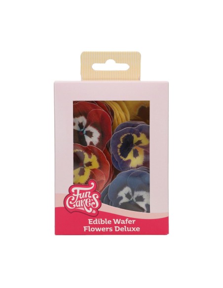 FunCakes Ouwel Bloemen Viool Mix Klein -30st-