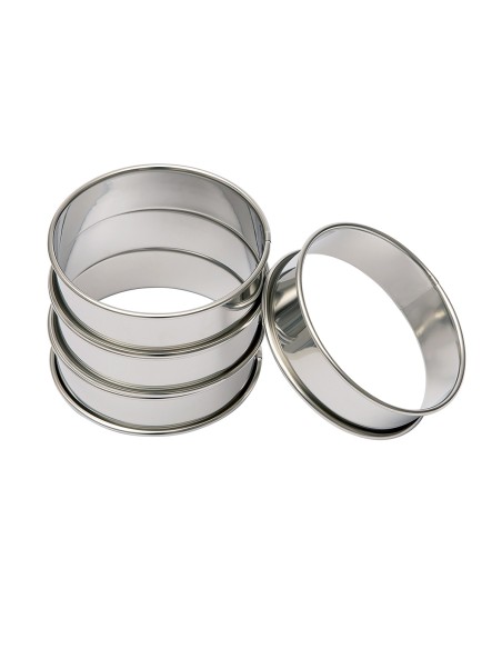 BrandNewCake Flan/Cake Ringen -8x2,3 cm-