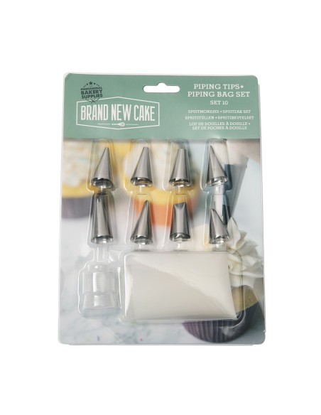 BrandNewCake Spuitmondjes Set Klein -10st-