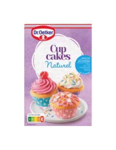 Dr. Oetker Mix voor Cupcakes Naturel -300gr-