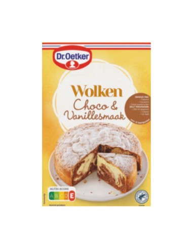 Dr. Oetker Wolken Vanille Chocolade -455gr-
