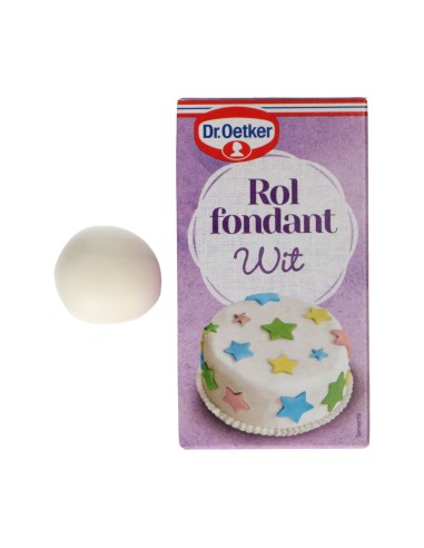 Dr. Oetker Rolfondant Wit -200gr-
