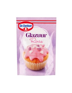 Dr. Oetker Roze Glazuur -100gr- //
