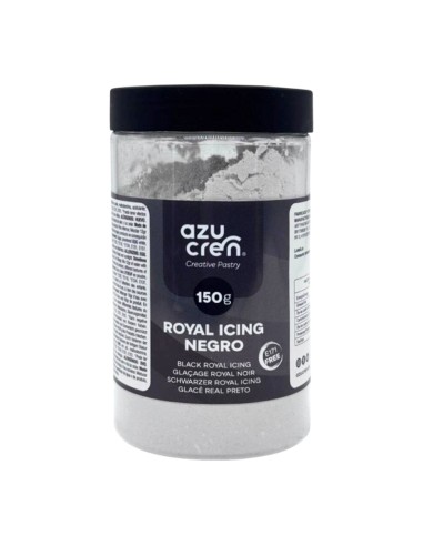 Azucren Mix voor Royal Icing Zwart -150gr-