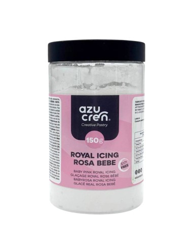 Azucren Mix voor Royal Icing Baby Roze -150gr-