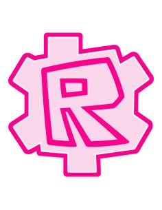 3D Uitsteker op Maat: Roblox Logo Letter met Stempel