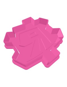 3D Uitsteker op Maat: Roblox Logo Letter met Stempel 2