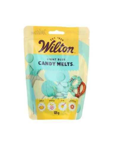 Wilton Candy Melts Licht Blauw -125gr-