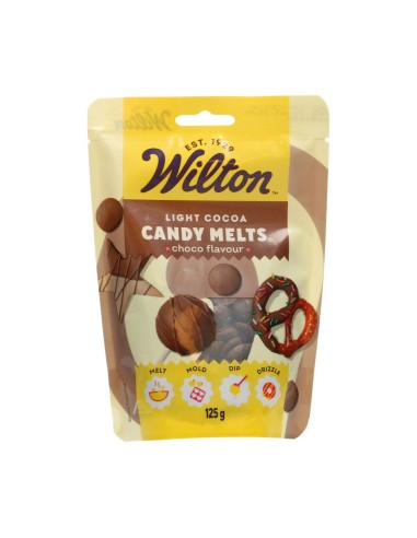 Wilton Candy Melts Lichte Cacao -125gr-