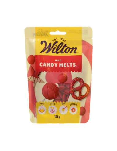 Wilton Candy Melts Rood -125gr-