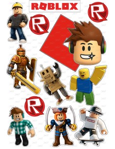 DIY Taarttopper Roblox 1 - 13cm 2