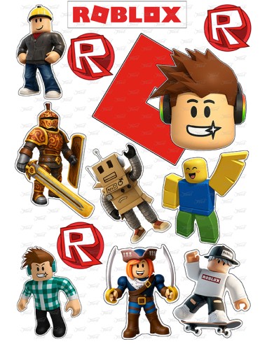 DIY Taarttopper Roblox 1 - 13cm