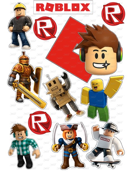DIY Taarttopper Roblox 1 - 13cm