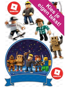 DIY Taarttopper Roblox 2 - 16cm