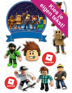 DIY Taarttopper Roblox 2 - 13cm