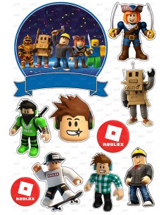 DIY Taarttopper Roblox 2 - 13cm 2