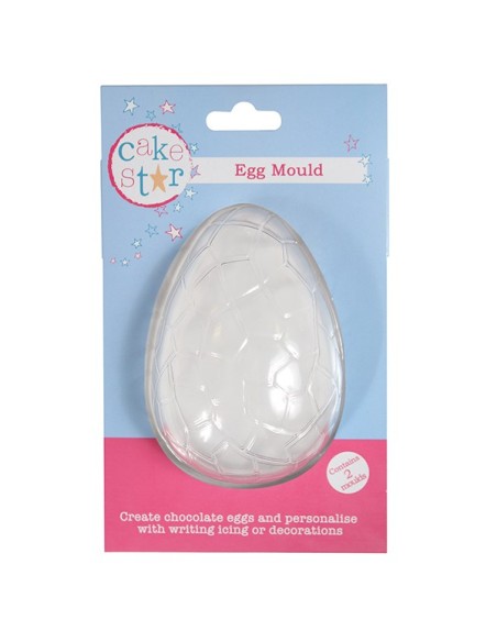 Cake Star Chocolade Mal Half Ei Medium -2st-