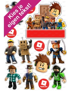 DIY Taarttopper Roblox 3 - 13cm
