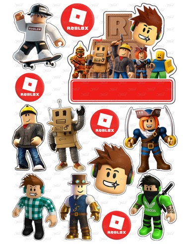 DIY Taarttopper Roblox 3 - 13cm