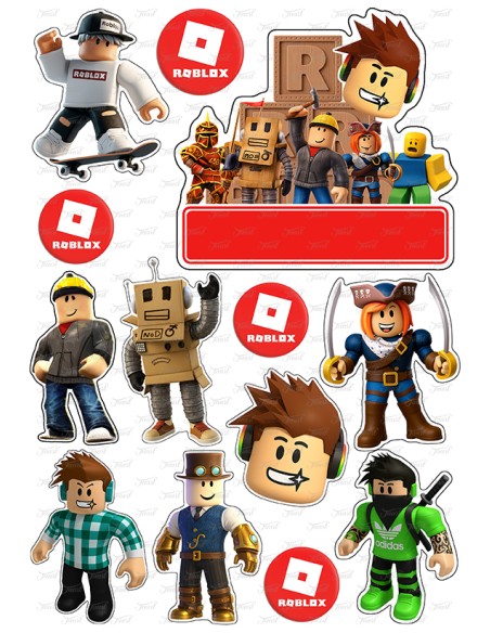 DIY Taarttopper Roblox 3 - 13cm