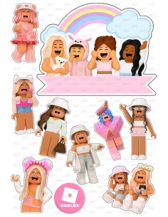 DIY Taarttopper Roblox Girls 2 - 16cm 2