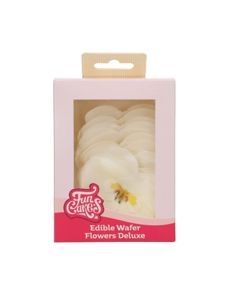 FunCakes Ouwel Bloemen Orchidee Wit Medium -10st-