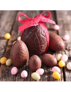 Cake Star Chocolade Mal Half Ei Groot -2st- 2