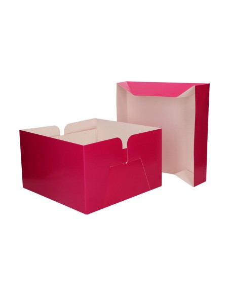 FunCakes Taartdoos Roze 25x25x15cm -1st-