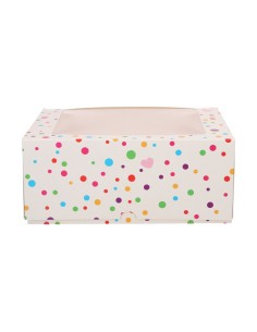 FunCakes Cupcake Doos 6 Confetti -3st- 2