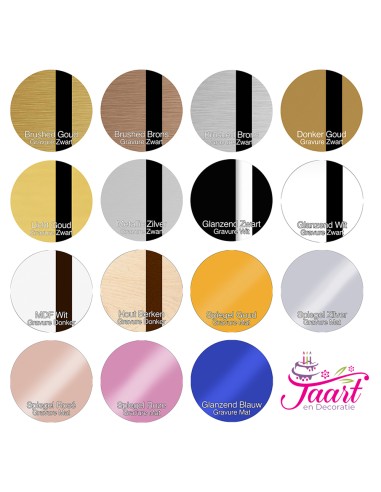 Taarttopper op Maat: Hajj Mabrour Wegwijzer Set