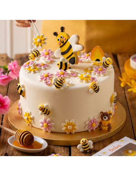 Decora Suikerdecoratie Honing -6st-