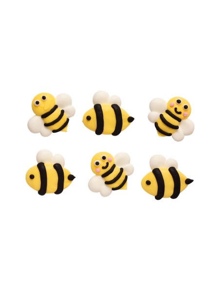 Decora Suikerdecoratie Bijen -6st-