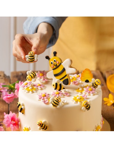 Decora Suikerdecoratie Bijen -6st-