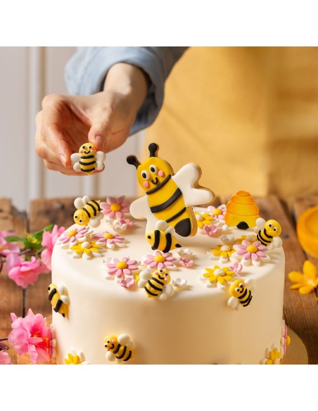 Decora Suikerdecoratie Bijen -6st-