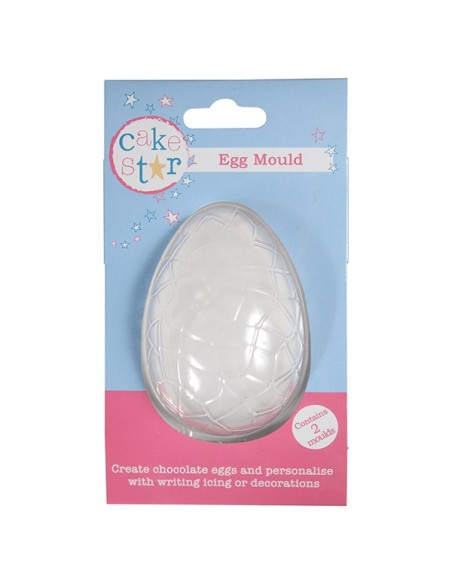 Cake Star Chocolade Mal Half Ei Klein -2st-