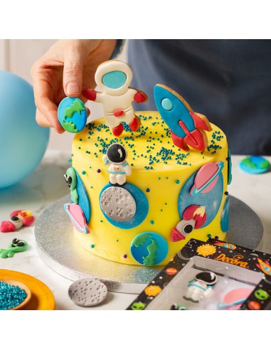 Decora Suikerdecoratie Universum -6st-