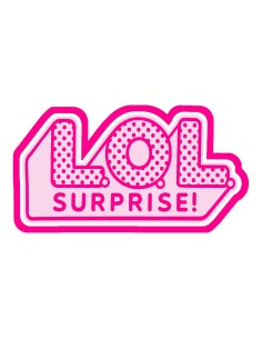 3D Uitsteker op Maat: LOL Surprise - Logo met Stempel