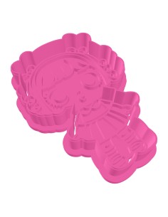 3D Uitsteker op Maat: LOL Surprise - Figuur 3 met Stempel 2