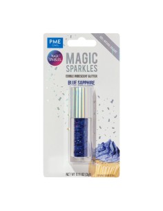 PME Magic Sparkles Eetbare Glitters Sapphire Blue -3gr-