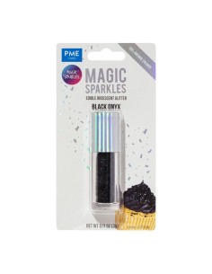 PME Magic Sparkles Eetbare Glitters Onyx Black -3gr-